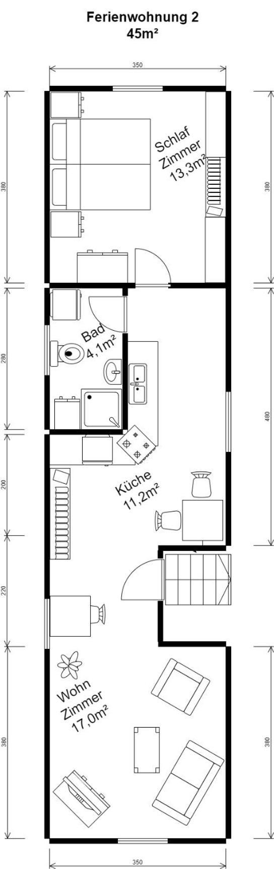 Ferienwohnung Van Den Berg Rees Room photo